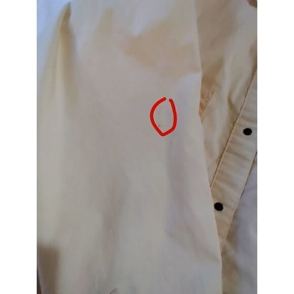 VINTAGE WOMENS PATAGONIA BUTTON UP COLLARED YELLOW SHIRT SIZE 8 - Picture 5 of 9